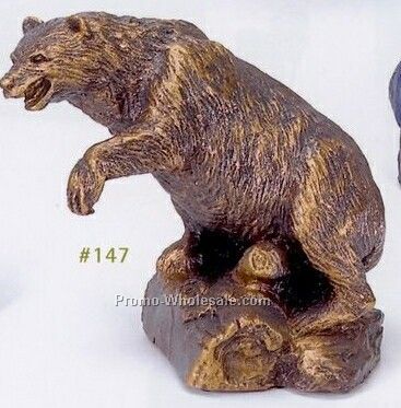 Grizzly Bear Wildlife Sculpture