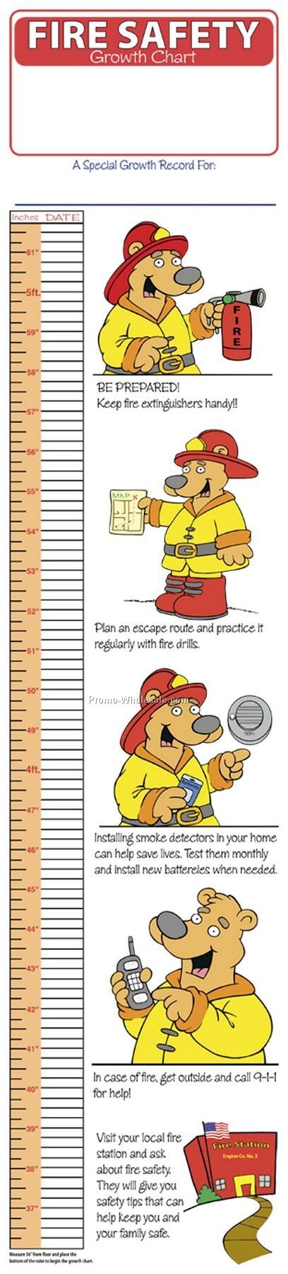 Growth Chart - Fire Safety