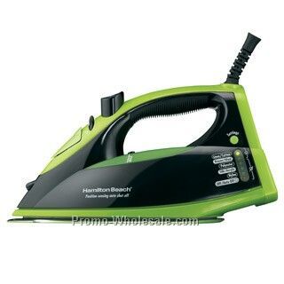 Hamilton Beach Non-stick Electronic Green Iron