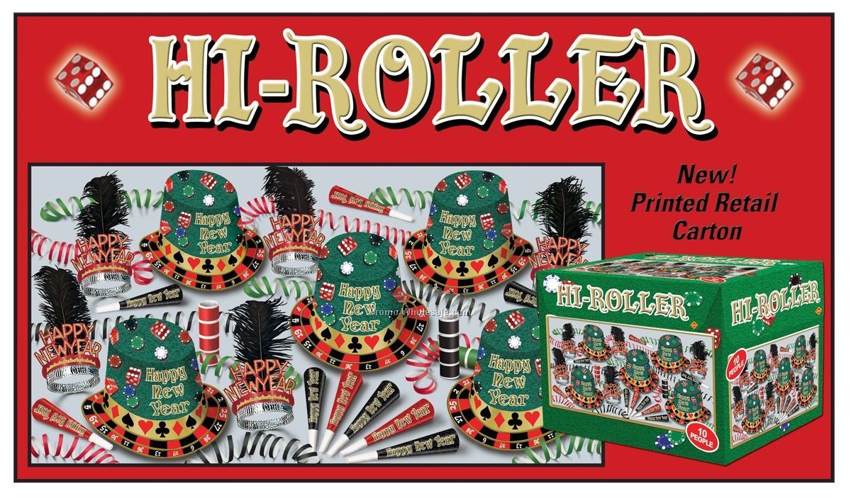 Hi Roller Assortment For 10 W/ Retail Price On Carton