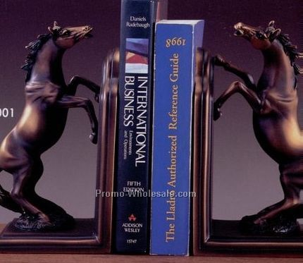 Horse Bookends (8"x9")