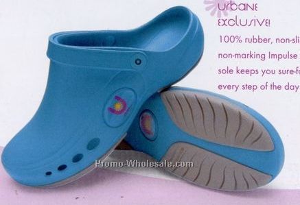 Impulse 100% Rubber Slip Resistant Molded Clog (Size 4-12)