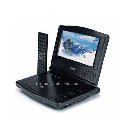 Jwin Electronics Jdvd742 7-inch Tft Lcd Portable DVD Player