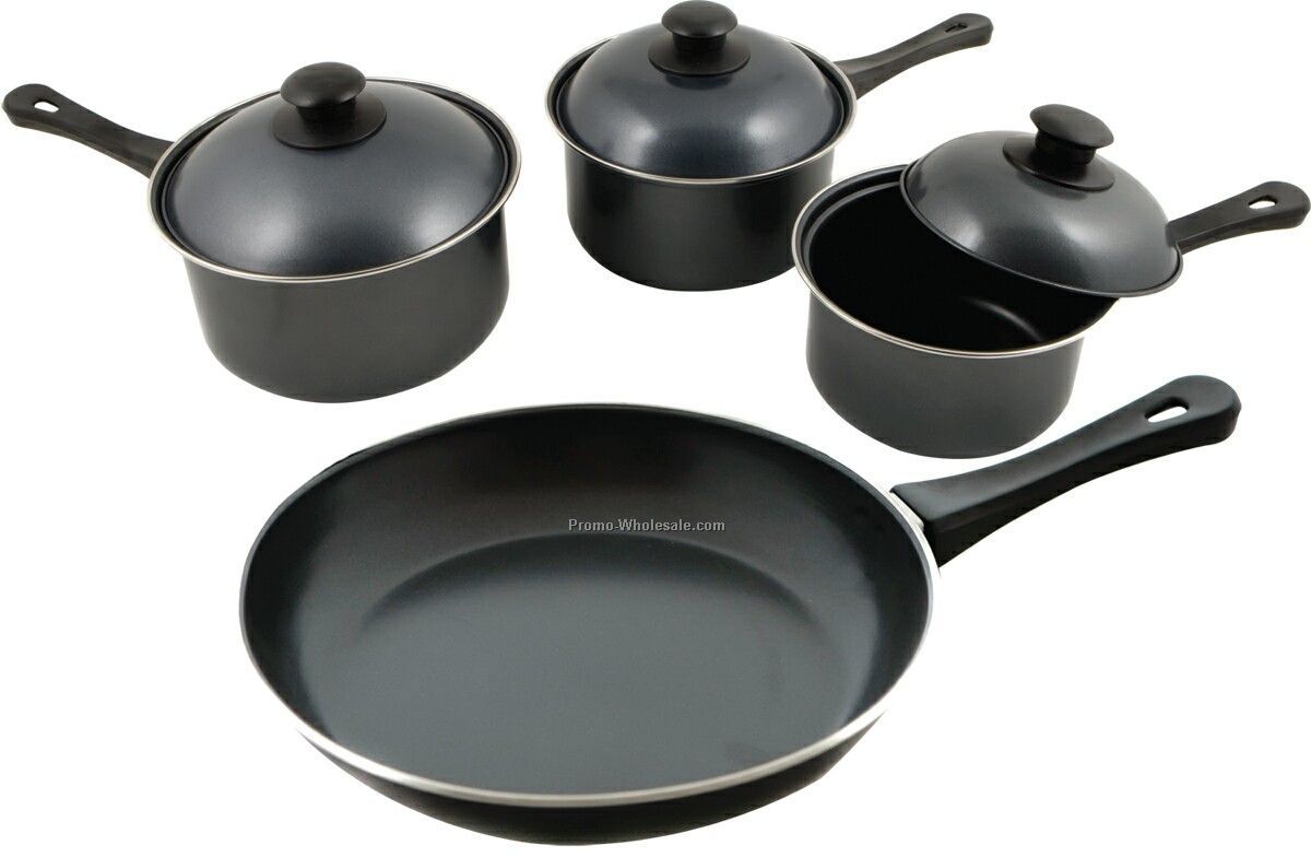 Kitchen Worthy 7 Piece Nonstick Cookware Set