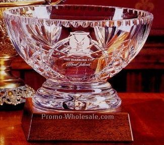 Krystof Crystal Boston Footed Bowl