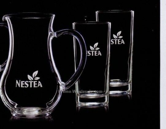 Large Pitcher & 4 Hiball Glass