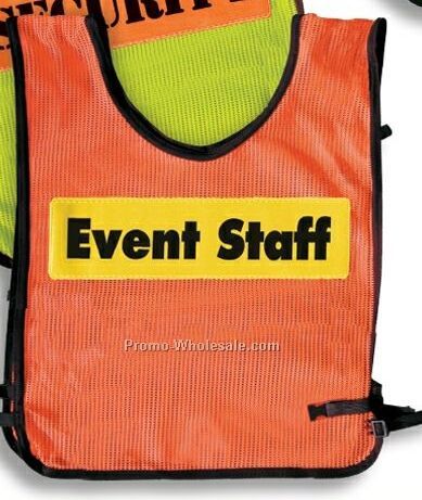 Large Visi Vest (1 Side) - Emergency