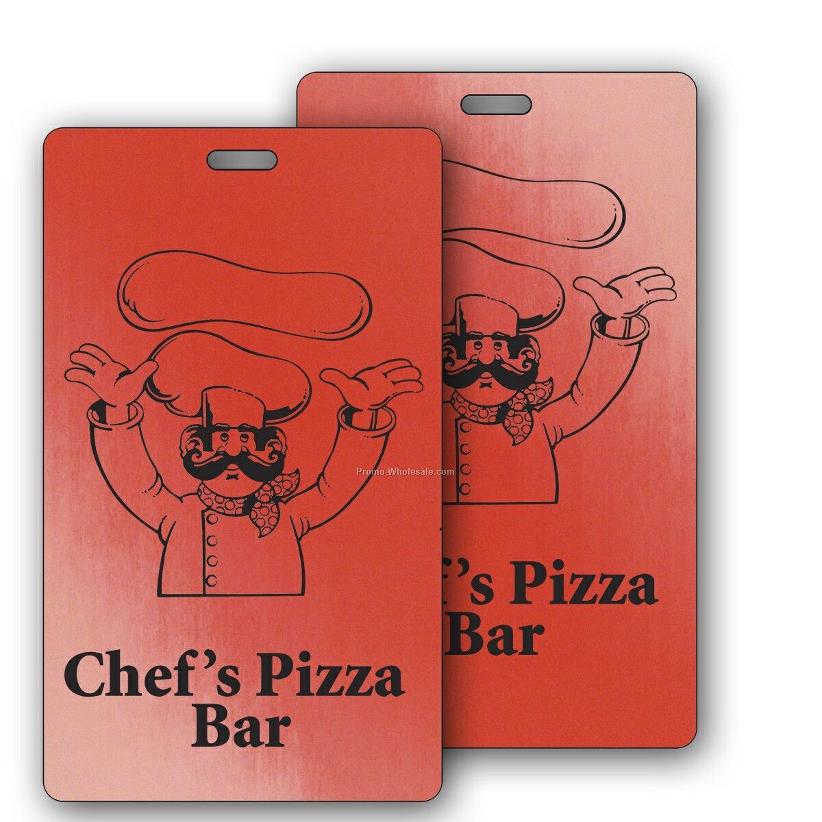 Lenticular Luggage Tags - Custom / Change Color / Red, White, Pink