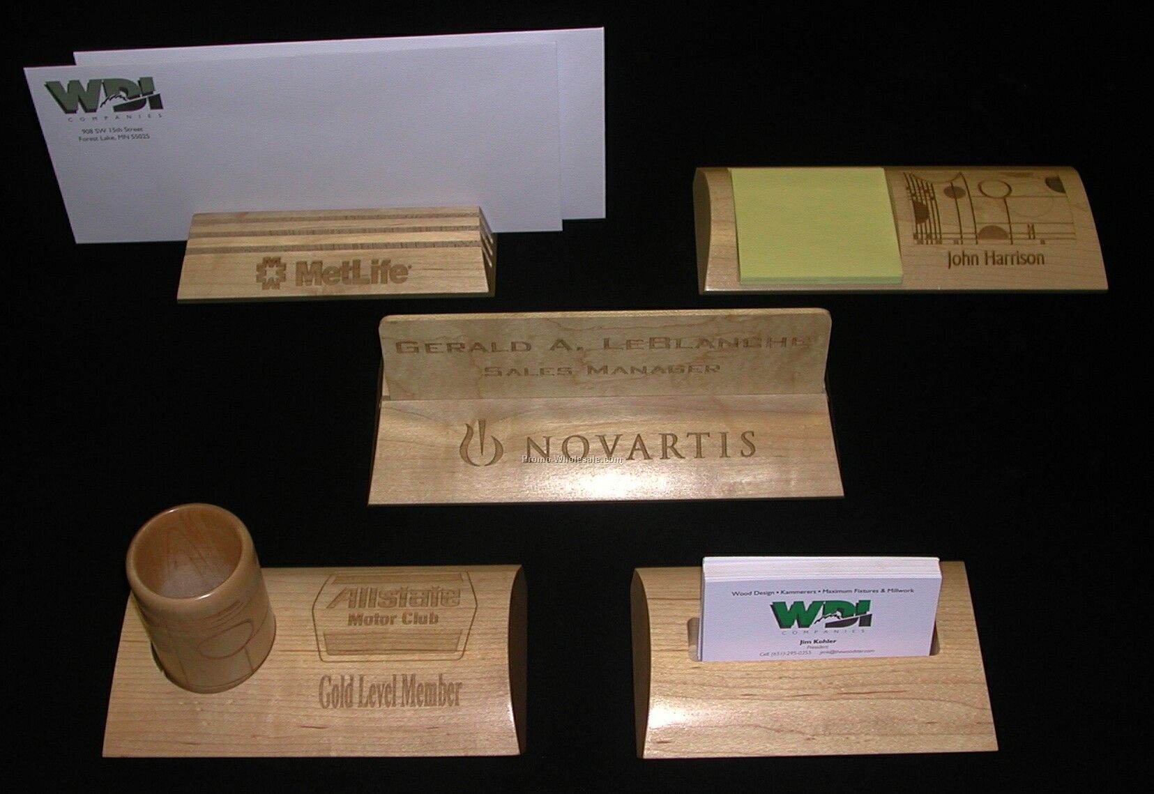 Letter Holder - Maple