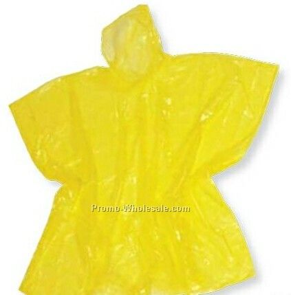 Lightweight Rain Poncho (Blank)