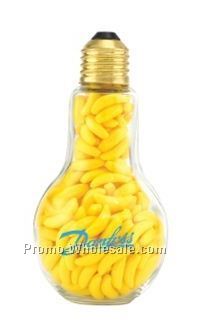 Medium Light Bulb Candy Container W/ Jelly Beans (2 Day Service)