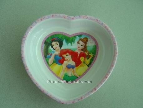 Melamine Bowl - Heart Shape