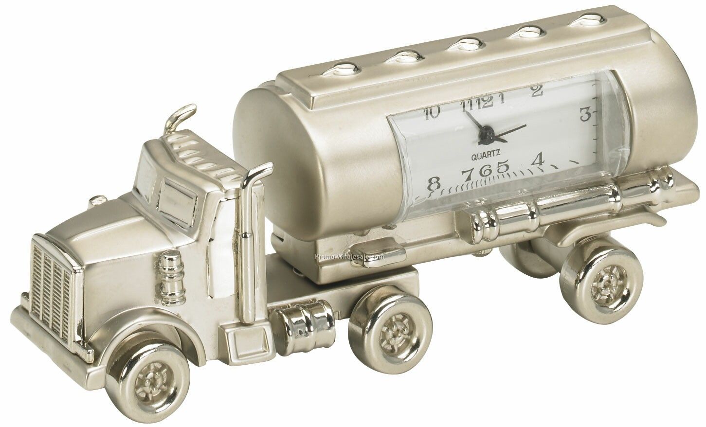 Metal Tanker Clock