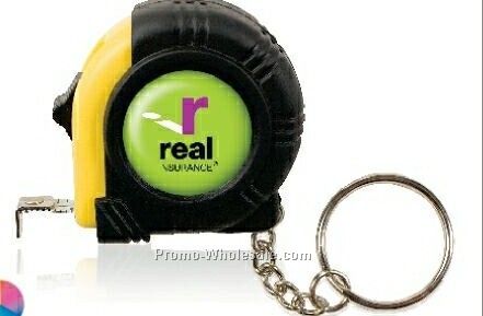 Mini Measuring Tape Key Ring