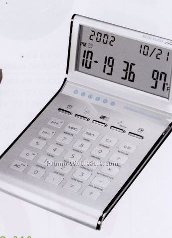 Minya L Shaped Desk World Time Calculator