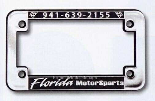 Motorcycle License Plate Frame