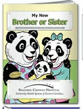 My New Brother Or Sister Coloring Book