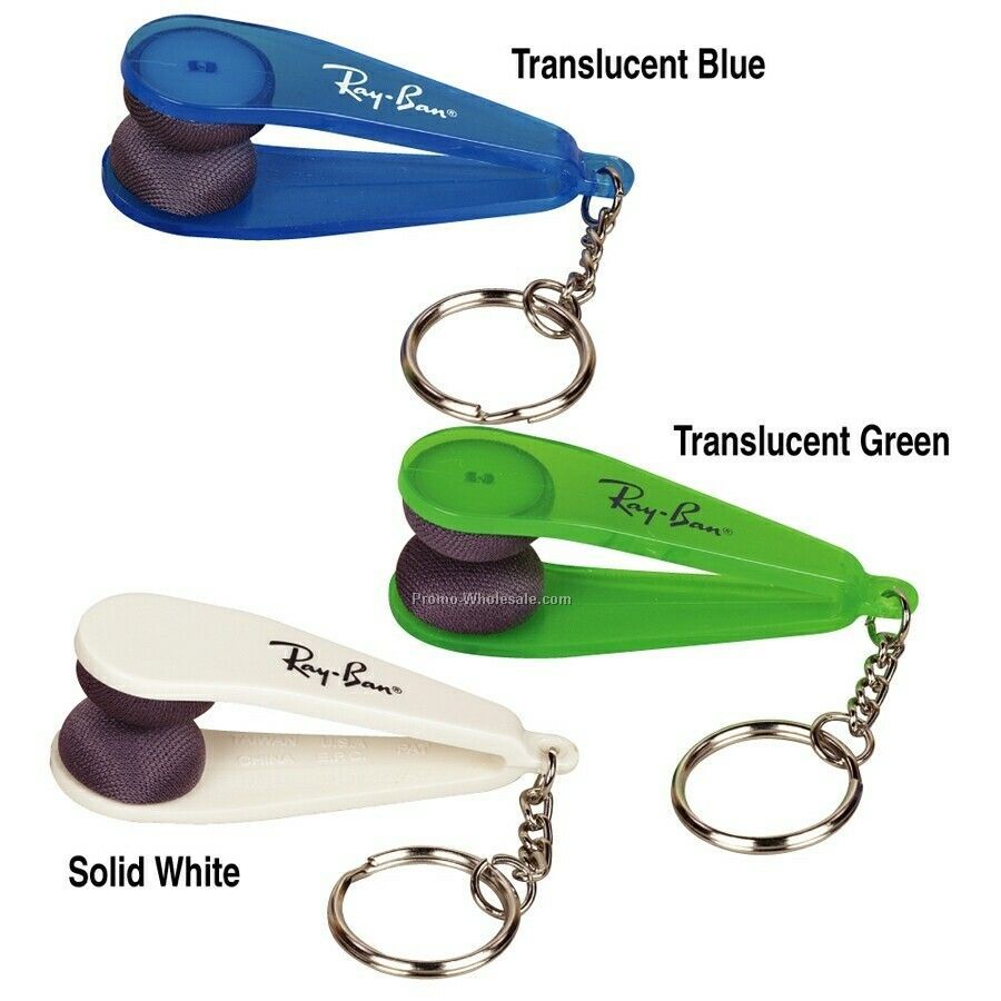 Opti-clean Lens Cleaner Key Chain (1 Day Production)