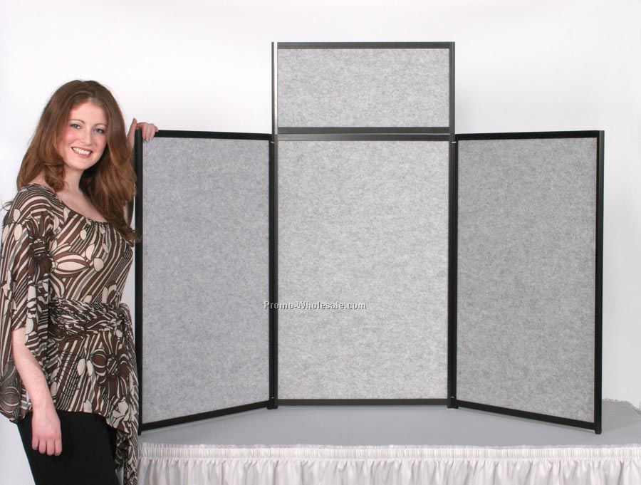 Panel Plus 3 Table Top Display With Custom Graphic Header - Out Of Stock