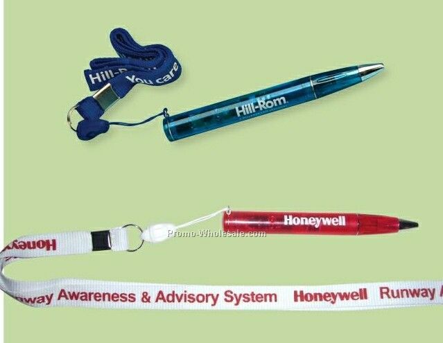 Pen With Lanyard And 10 Second Message/Sound