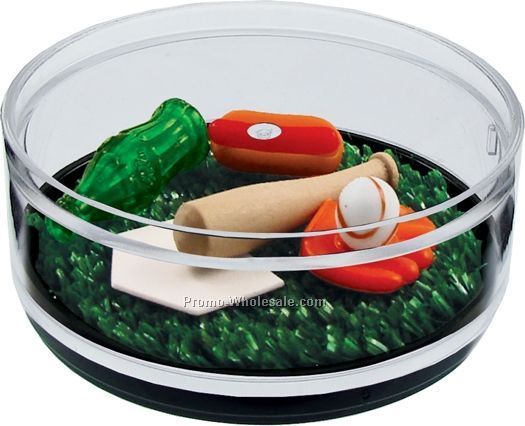 Play Ball Compartment Coaster Caddy