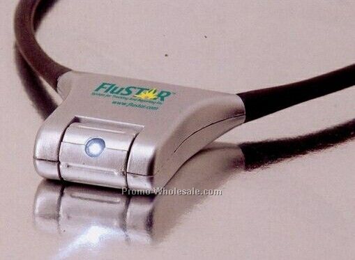 Pocket Sized Rotating LED Reading Light W/ Flexi Neck Cord