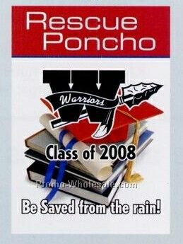 Rescue Poncho Rain Gear-graduation