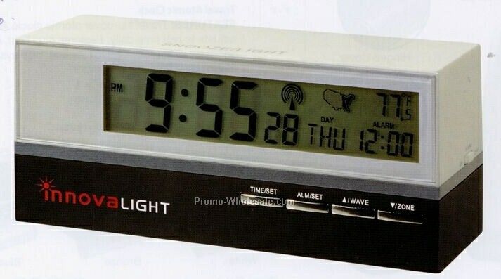 Retro Style Atomic Clock