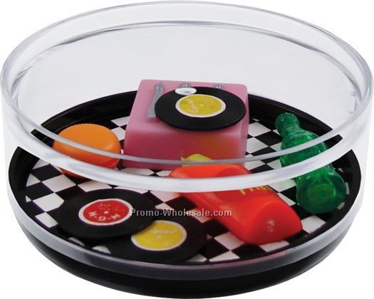 Shake, Rattle & Roll Compartment Coaster Caddy