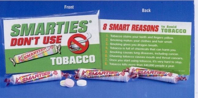 Smarties Don't Use Tobacco Treat Pack