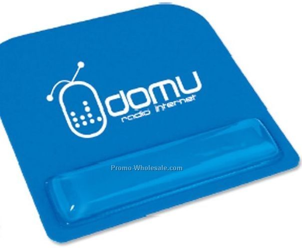 Square Economy Mouse Pad W/ Wrist Rest