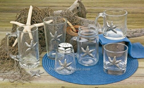 Starfish Drinking Jar