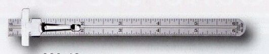 Stock Ruler W/16ths Top Scale/32nds Bottom Scale & Vinyl Case