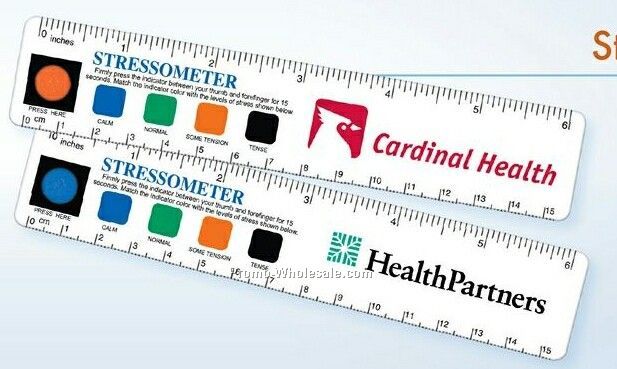 Stress-o-meter 6" Ruler