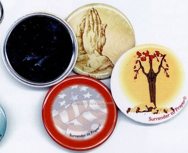 Surrender To Prayer Button/ Mirror - Psalm 1:1-2