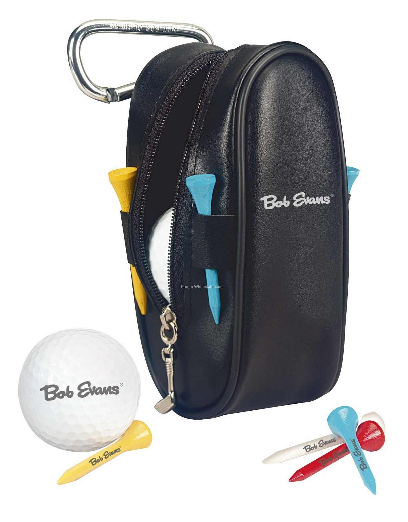 Tee Off 3 Ball Caddie With Titleist Dt Roll Balls & 4 Tees