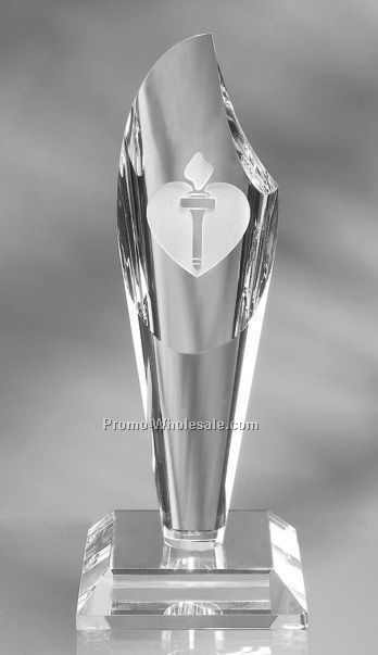 Torch Crystal Award (Large)