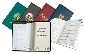 Traditional Monthly Pocket Planner W/ Telephone Directory