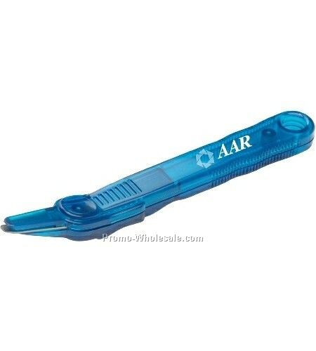 Translucent Blueberry Blue Lever Style Staple Remover (Standard)