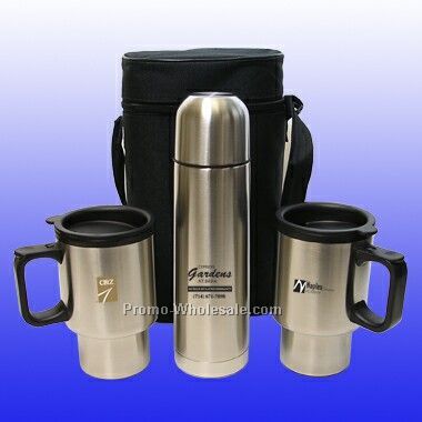 Travel Mug Set (Screened)