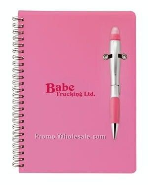Vibe Pen Combo W/ Double Spiral Bound Notebook