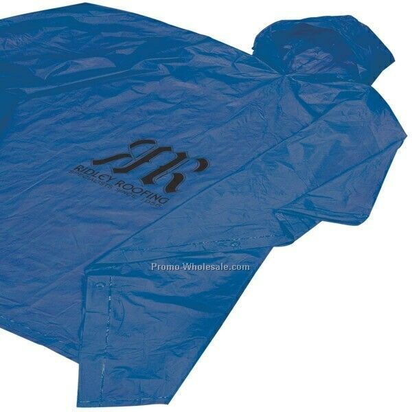 Vinyl Rain Poncho (Not Imprinted)