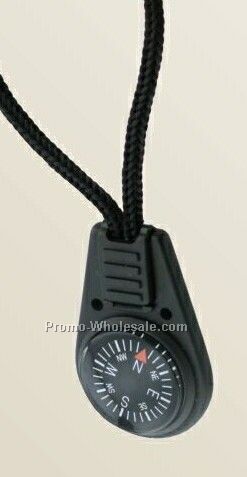 Zipper Pull Compass