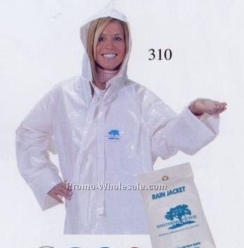 1-1/2 Mil. Pocket Rain Jacket (1 Color)
