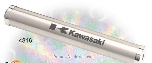 1-1/4"x8-3/4" Satin Chrome Plated Kaleidoscope (Engraved)