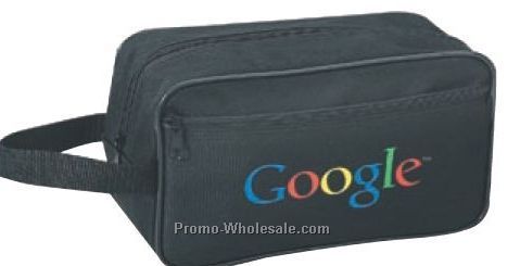 10"x6"x4" Polyester Travel Bag With Vinyl Backing