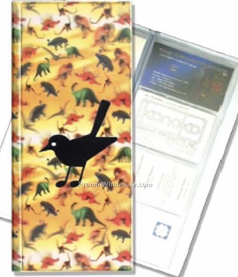 128 Card 3d Lenticular Business Card File - Stock / Dinosaurs