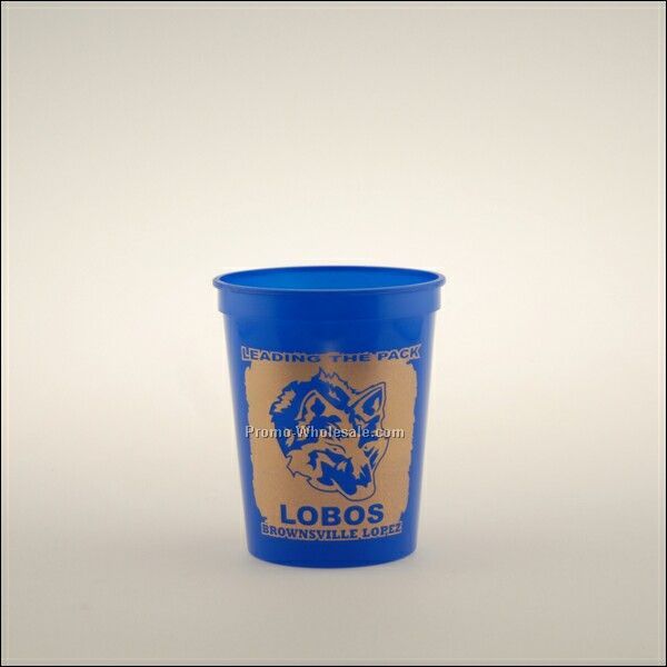 16 Oz. Blue Stadium Cup