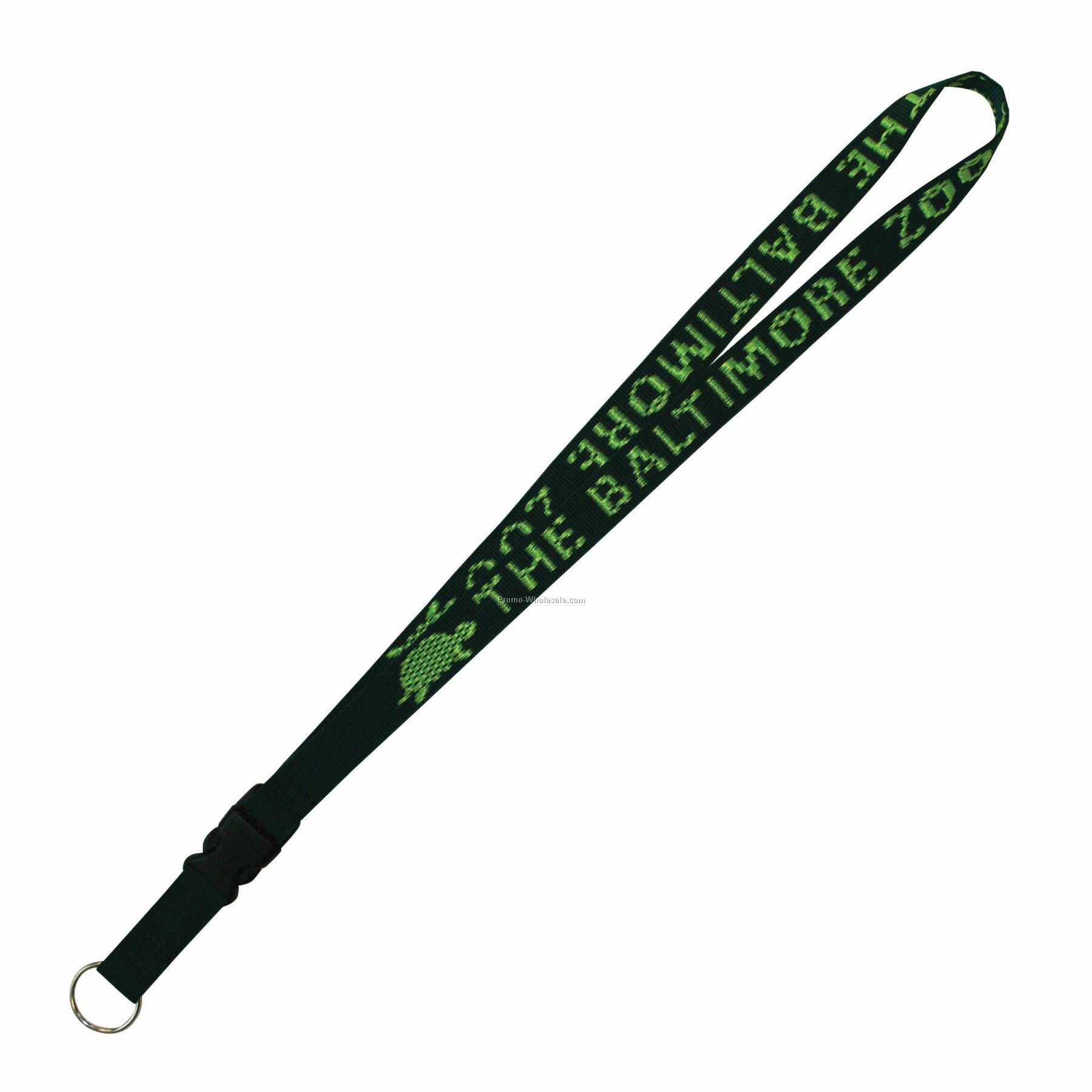 17-1/2"x1/2" Wov-in Line Detachable Lanyard - Classic Webbing