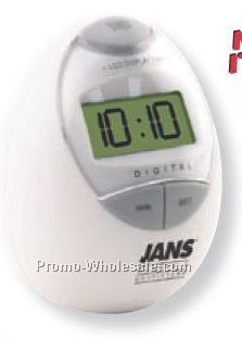 2-1/2"x2-1/8" Digital Egg-shaped Kitchen Timer